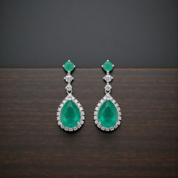 Premium Teardrop Radiance Partywear Earrings