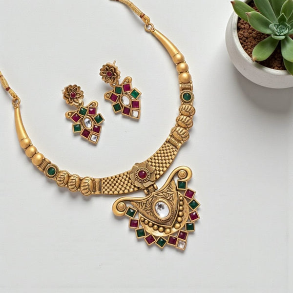 Antique Sovereign Necklace Set