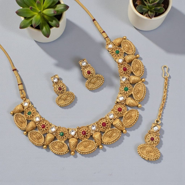 Antique Gold Bridal Set