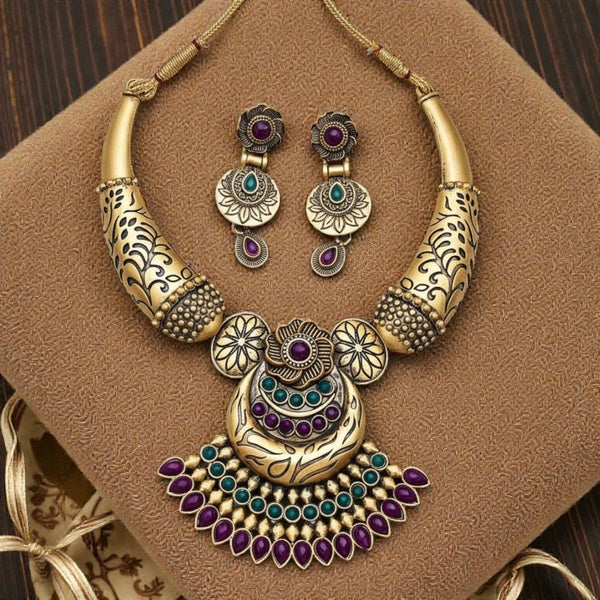 Royal Heritage Antique Necklace Set