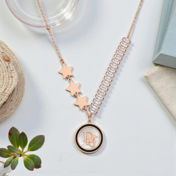 Triple Star Glow Chain Pendant