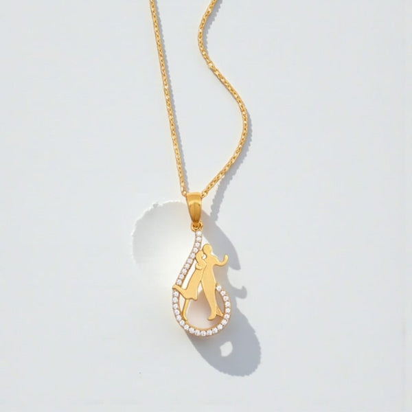 Forever Together Dance Chain Pendant