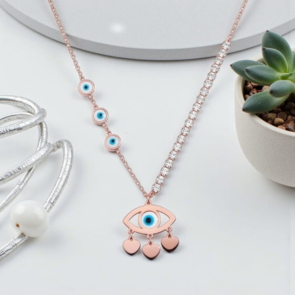Mystic Eye Love Chain Pendant